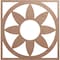 Ekena Millwork Blume Wood Fretwork Pierced Ceiling Medallion, Wood (Paint Grade), 22"OD x 7 5/8"ID x 3/8"T CMWP22X22X0375BLMF - alternate 1